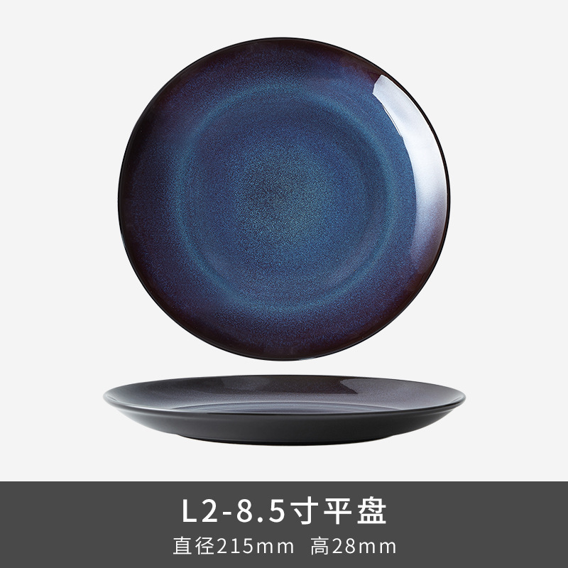 L2 8,5 "Plat - Blue Scale