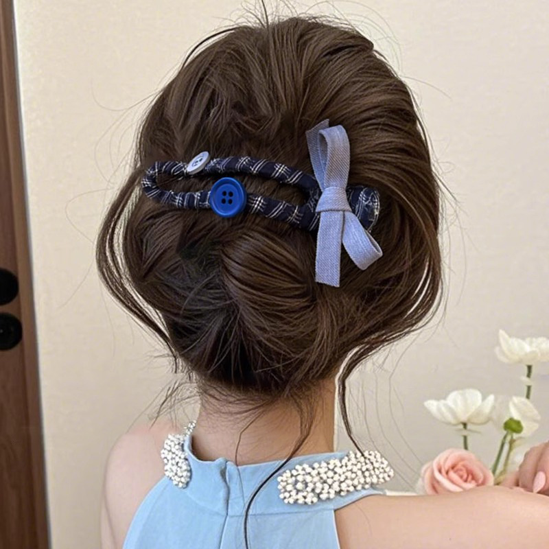 かわいいスポンジ子犬ヘアピン女性の前髪サイドクリップ半結びヘアカモノハシクリップ日常多用途インターネットセレブヘアピンヘアアクセサリー|undefined