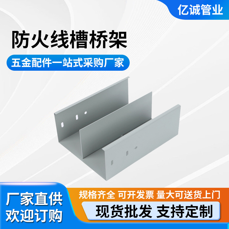 防火桥架厂家直销 喷涂防火桥架 防火线槽 槽式桥架批发