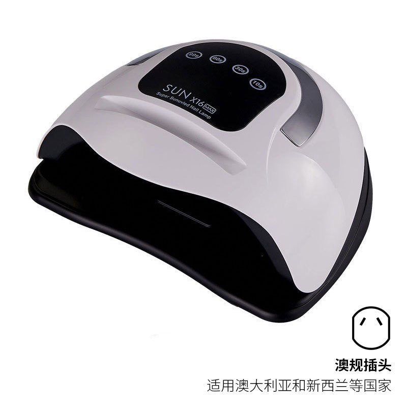 Lámpara de manicura inteligente Lámpara de fototerapia de manicura portátil Lámpara de parrilla de manicura de alta potencia 320W Máquina de manicura de sincronización de cuatro velocidades transfronteriza