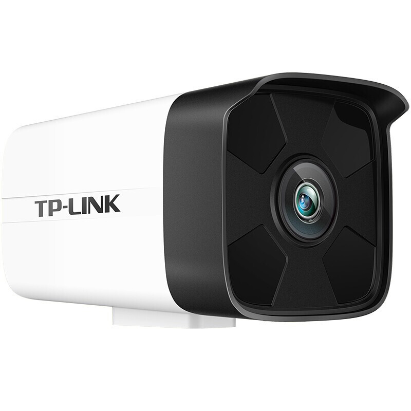 TP-LINK 400万摄像头 PoE供电红外夜视音频室内外摄像机 TL-I