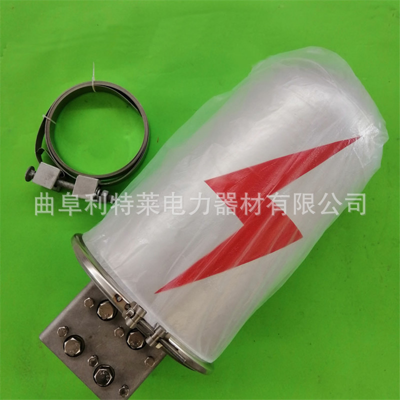 利特莱杆用接头盒 光缆铝合金帽式接续盒 光缆金具 adss光缆金具
