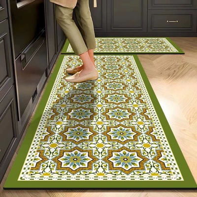 Avtomobil döşəmə paspasları — Kitchen Floor Mats, Carpets, Oil-Proof - rytc-59-technical-cloth-rubber-sole-40x-60cm-one-piece