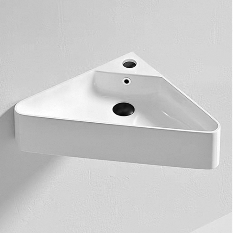 Piscina de balcón mini lavabo tipo pared pequeño lavabo lavabo pequeño tamaño lavabo lavabo