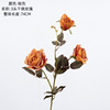 Fake flower INS Feng Home Decoration 3 Dried Rose Impropon Flower Manufacturer Cross-border Wedding Wholesale DY1-3320A