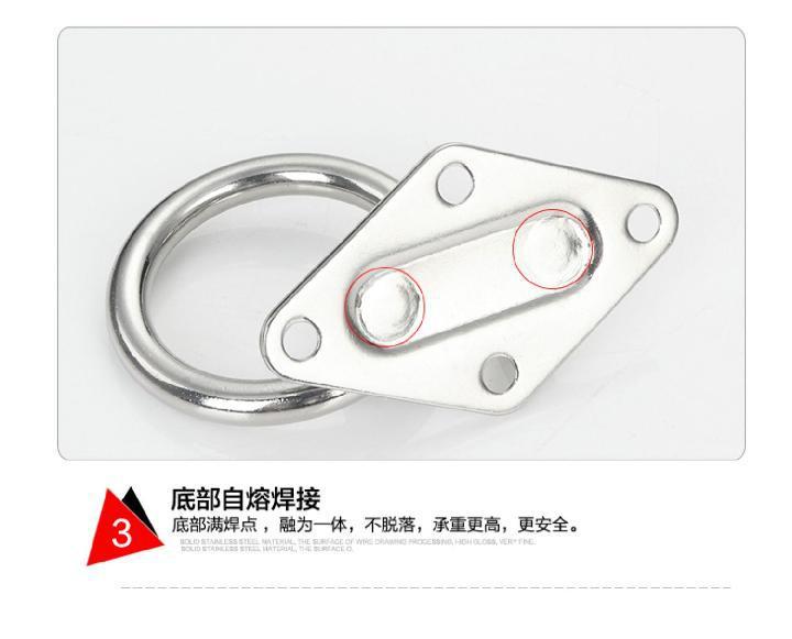 吊扣304不锈钢U型吊风扇钩工具墙顶承重沙袋单钩天花吊灯饰吊环-阿里巴巴