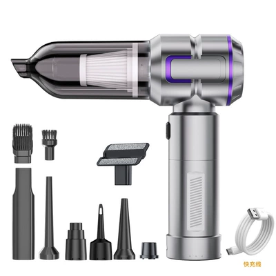 Tozsoranlar — Dust Blowing Machine - st-6705bplus-silver-purple-detachable-brushless-vacuum-cleaner-long-dust-collection-bin