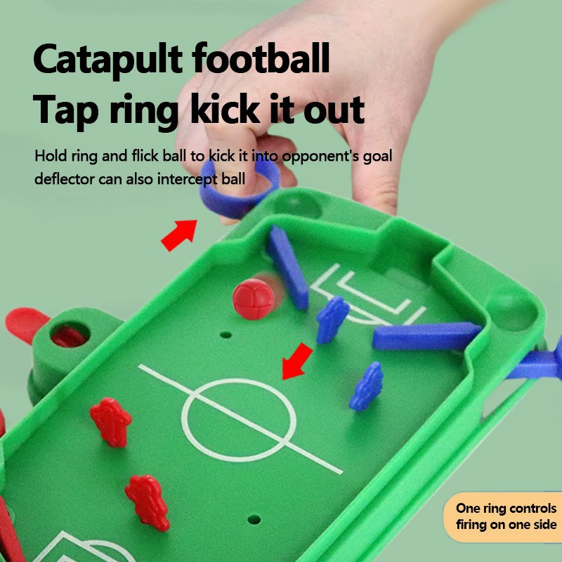 Г blocking? Cross-border children's table football two-person battle, parent-child interactive tabletop pinball game, fun two-person competitive battle