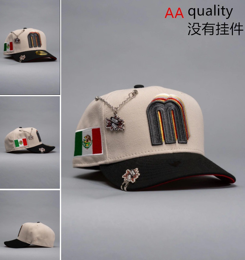 Comercio exterior transfronterizo al por mayor 2026 AA gorra de boca de pato bordado tridimensional ajustable gorra de hip-hop Yankees Dodgers