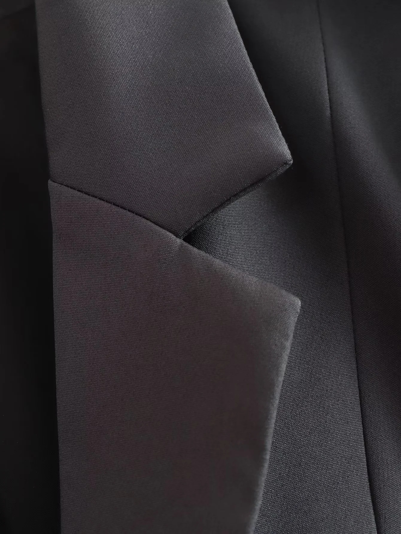 Damkläder Y2K nytt temperament smal ficka lapel kort kostymjacka asymmetrisk topp 8BS9672_voghion.com
