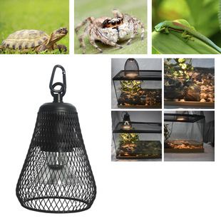 New Turtle Lampshade Temperature-Adjustable Turtle Basking Lamp E27 Lamp Holder Halogen Lamp Reptile Heating Lamp Lizard Lamp (