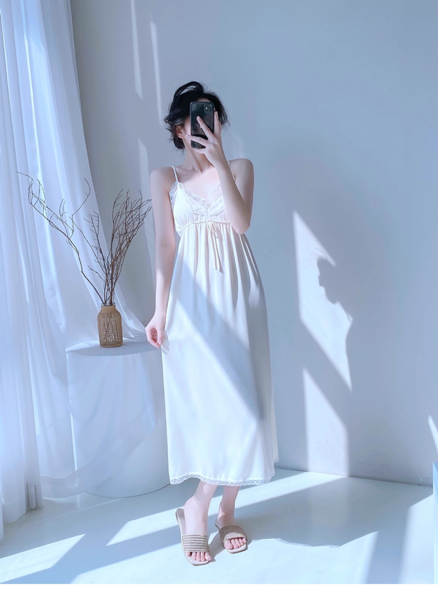 베이지[싱글 스커트]