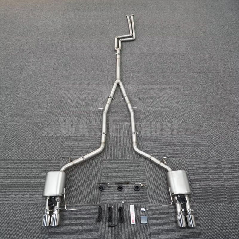 Suitable for Bmw 5 Series F10F18 523 2010-2017 Stainless Steel Valve Mid-Tail Section Exhaust Pipe Modification