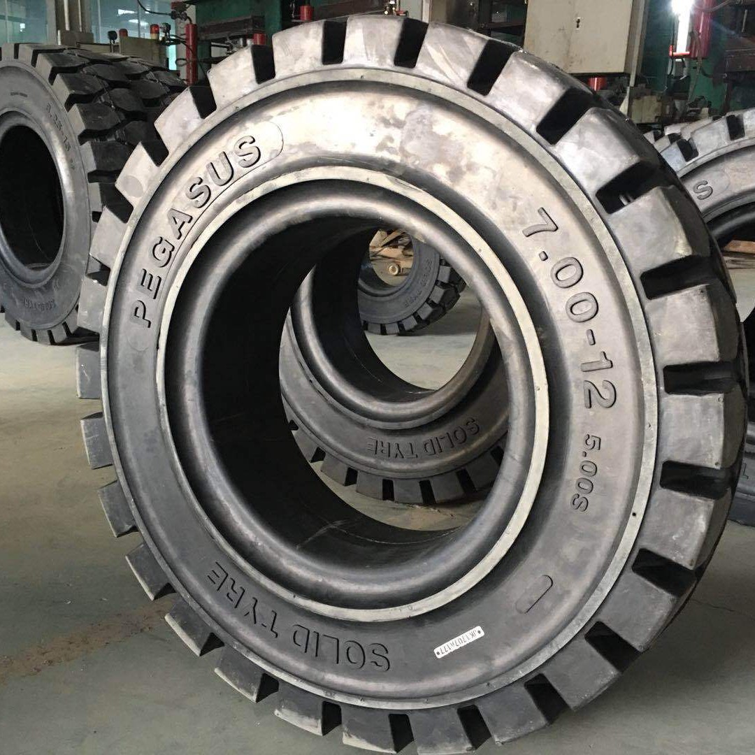 朝阳700-12杭叉叉车充气轮胎700-9合力实心叉车轮胎825-15