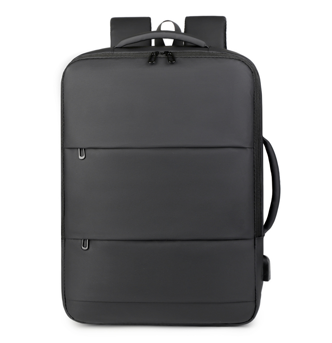 Men's Laptop Backpack Expandable Waterproof Business Travel Bag_voghion.com