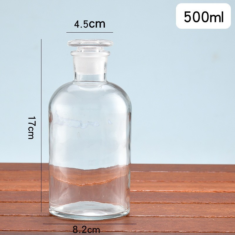 작은 입 투명 병 500ml, 기본값