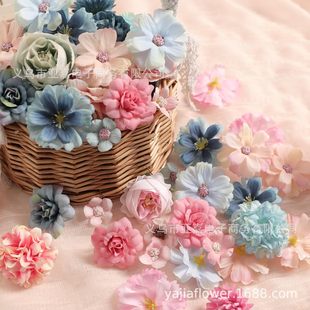 50����滨���b��ɫС���^���ϰ���ɫϵ����diy�ֹ��^h������