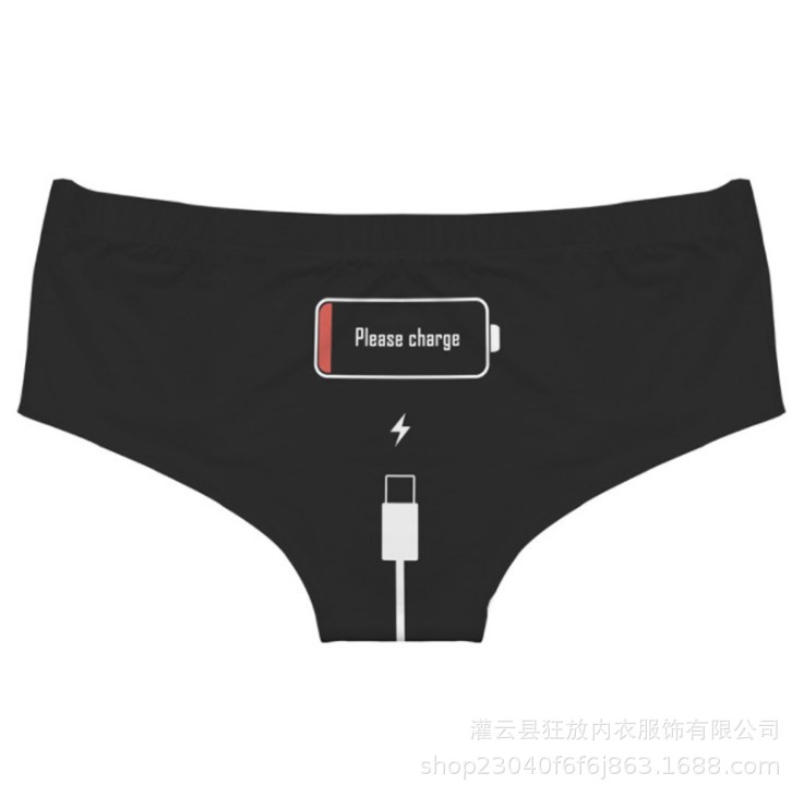 KF loco Comercio exterior sexy ropa interior chica transpirable medio envuelto cadera más tamaño calzoncillos cintura baja melocotón caliente cadera