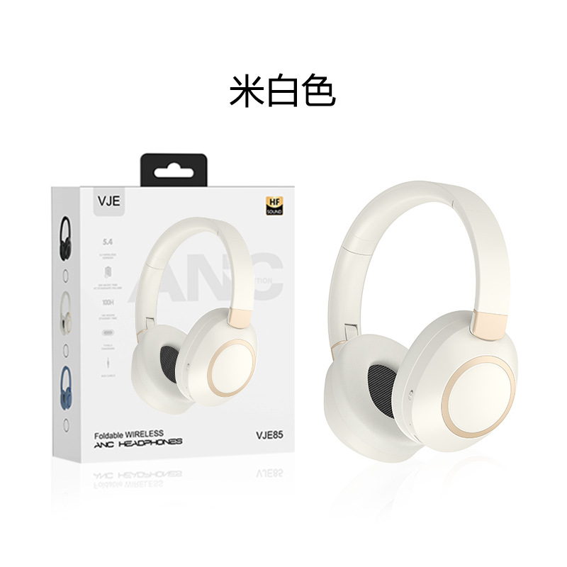 Auriculares Bluetooth supraaurales con cancelación activa de ruido (ANC) del fabricante, inalámbricos, batería de larga duración, logotipo personalizable, modelo privado transfronterizo. image 8