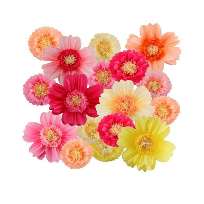 로즈 핑크 옐로우 오렌지 12pcs