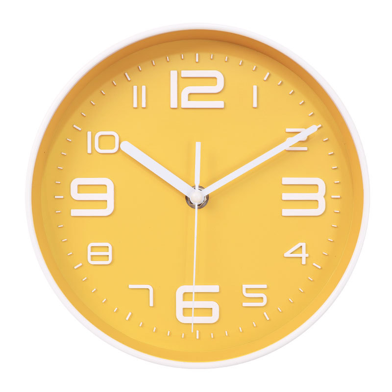 创意个性现代家居3D立体数字挂钟简约卧室艺术客厅石英静音挂钟