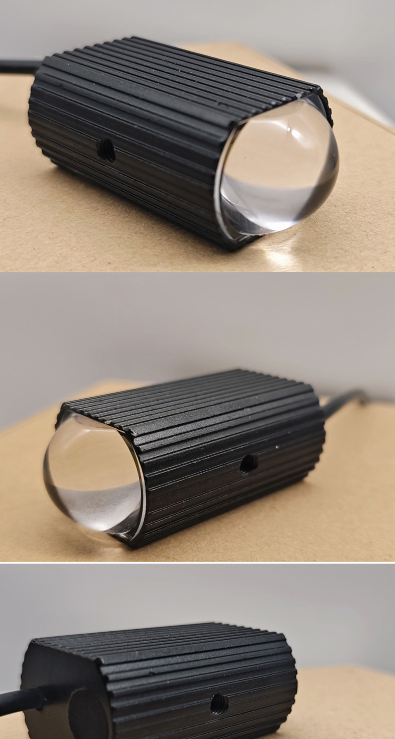 New Car LED Front Fog Light Grille Spotlight White Yellow Dual Color