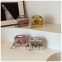 漆皮小包包女2024新款女士包包时尚单肩斜挎包今年流行手提小方包