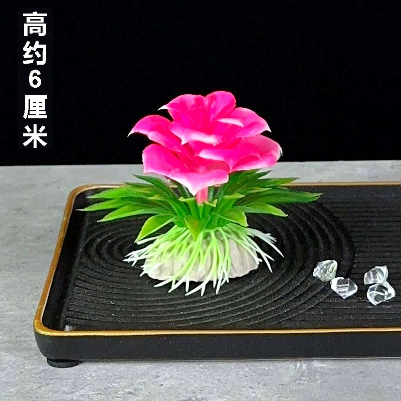 Hotel dishes Cold dishes decorative sashimi decorative flowers and plants restaurant fake flowers creative small decoration sushi embellishment flowers