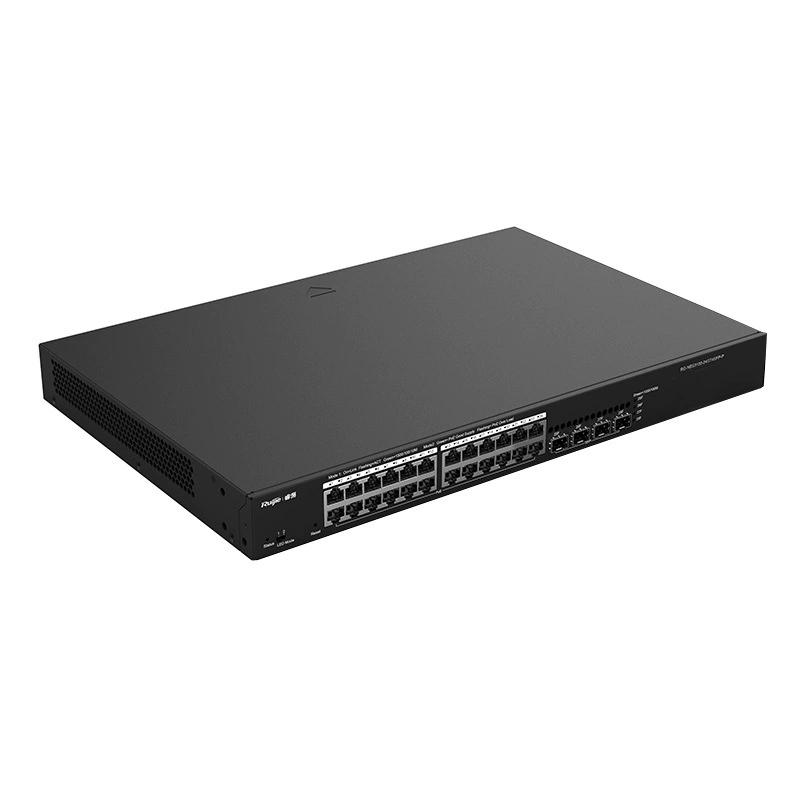 锐捷（Ruijie） Layer 2 сетевое управление 24-портовый Gigabit POE свитч RG-NBS3100-24GT4SFP-