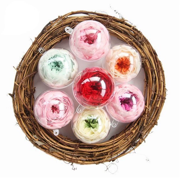 Ps высокий прозрачный пластиковый шар 3-20CM праздничный декоративный висячий шар конфеты мусс вечный цветок висячий шар полый шар