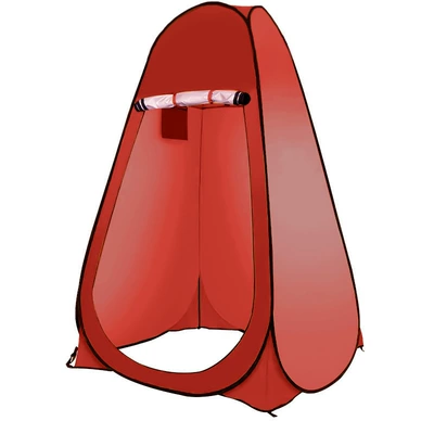 Çadırlar: Swimming Changing Clothes Toilet Toilet - red-single