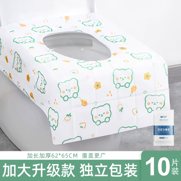 Bear print full coverage/pack of 10 pieces (62*65cm)