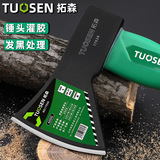 拓森 Аппаратный инструмент Деревянный Рукокат Деревянный Ручка, Деревянный топор, регистрация открытого топора дикого лагеря на открытом воздухе, чтобы разрезать дрова