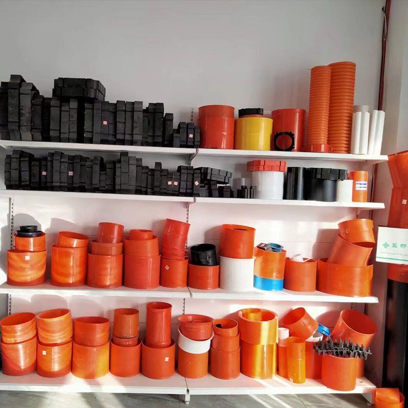 MPP电力管210直接116接头110直通180管枕225电缆管链接头排管支架