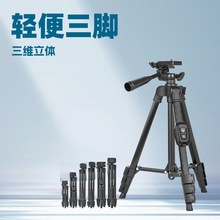 便携迷你三脚架 手持式支架台面小脚架 立体直播三脚架可折叠