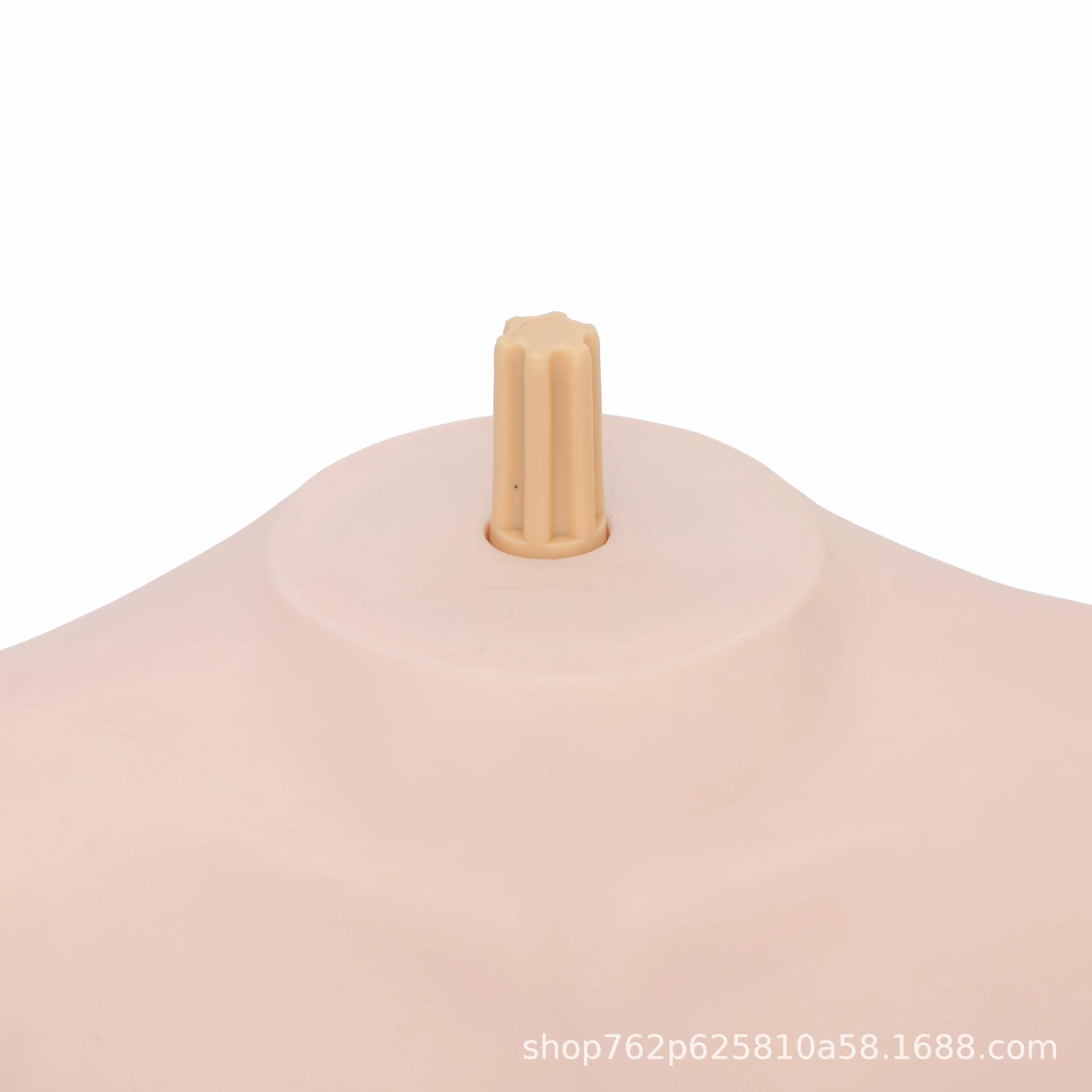 Mannequin head for hairdressing salons, universal tubing
