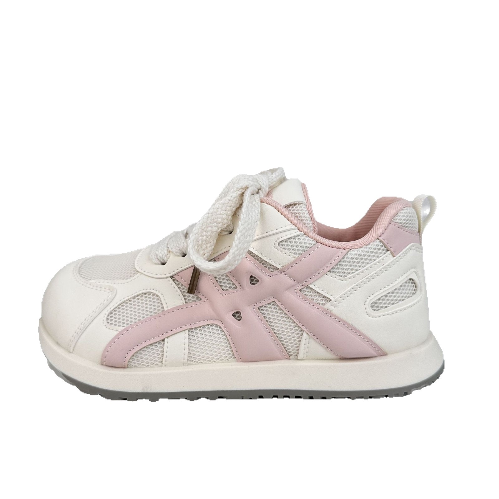 Zapatos de entrenamiento de ondas gruesas de mujeres 2025 nuevos zapatos de verano respirables de red Gump zapatos de skate casuales