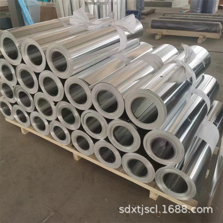 压花铝板铝卷0.2mm0.5mm橘皮保温铝卷管道施工铝材3003管道保温卷