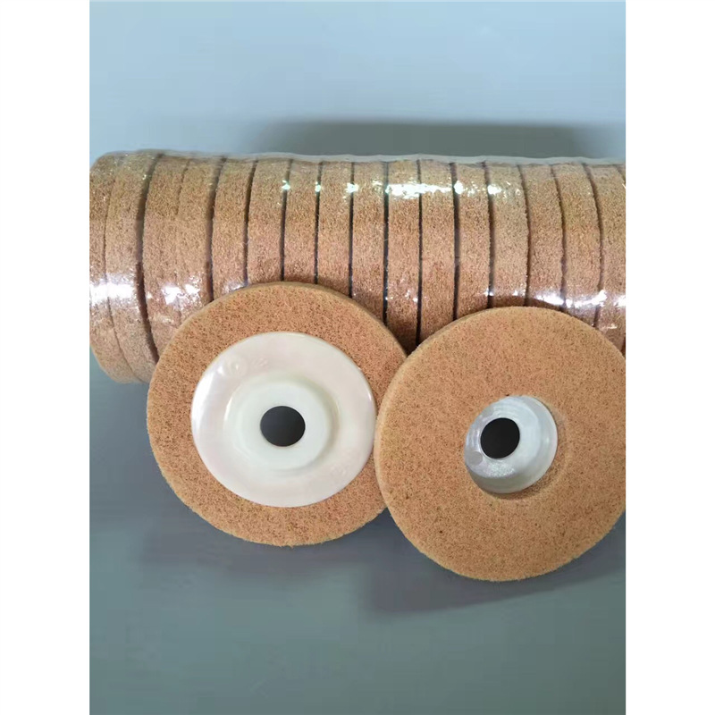 抛光轮 100mm镜面不锈钢抛光片 角磨机尼龙轮纤维轮尼龙轮