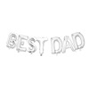 Balloon with letters, set, layout, decorations, electric drill, hammer suitable for photo sessions
