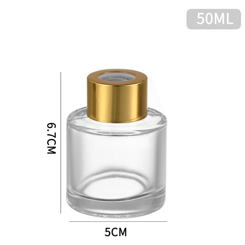 Botella cilíndrica de perfume sin fuego botella de perfume de expansión de perfumes de caña botella de perfume de difusión botella de aceite esencial perfumes de expansión de perfumes para el hogar