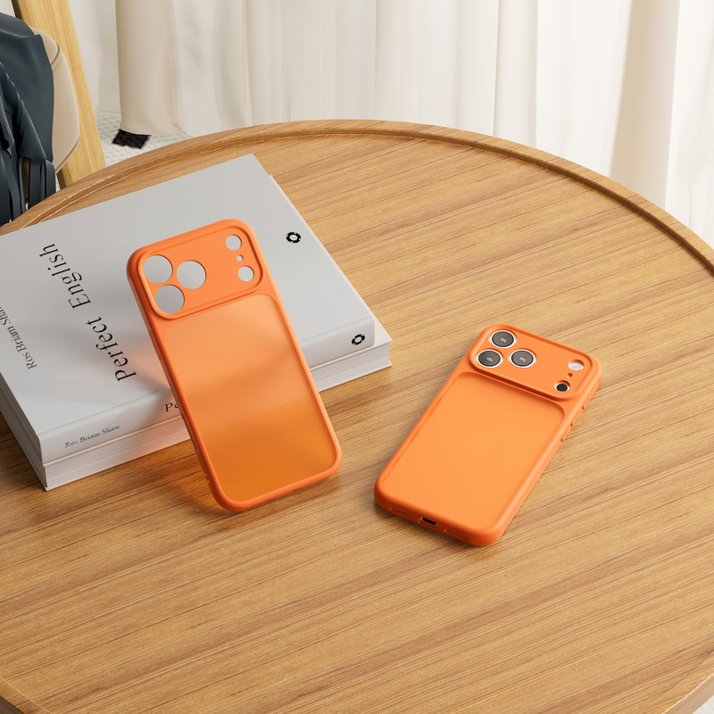 Customized Apple 17Promax Mobile Phone Case Skin-Sensitive Magnetic Ai Button Protective Cover Anti-Fall Bracket Cross-Border Protective Case