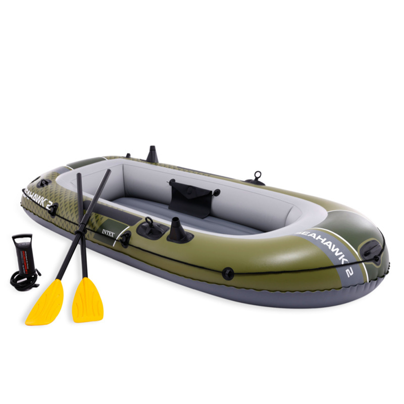 Authentic Intex66332 Seahawk 2-Person Boat Combination Inflatable Boat Kayak Rubber Boat Fishing Boat