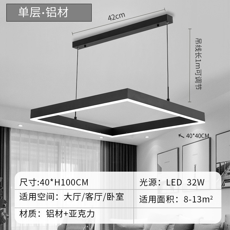 Lámpara de araña de sala de estar Sala de alta gama Restaurante de lujo moderno simple y ligero Estilo crema nórdico Lámparas de iluminación para el hogar de Zhongshan