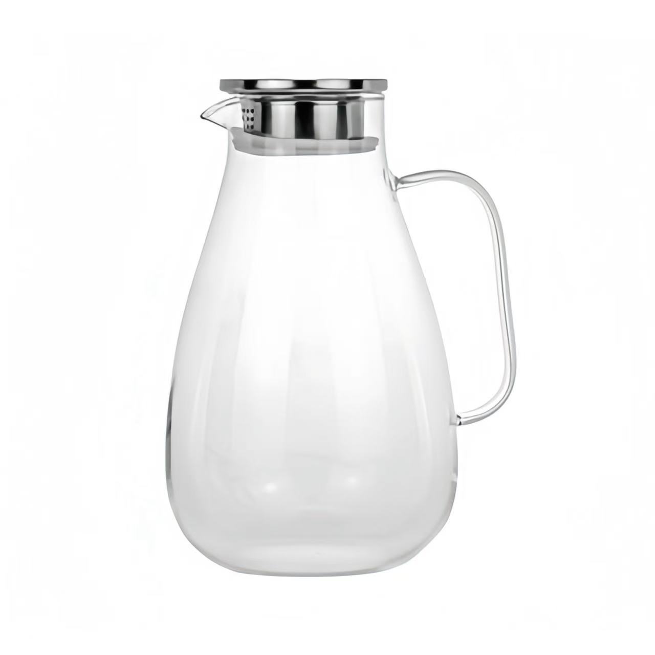 Europa de alta borosilicona vidrio tetera de agua fría tetera de té resistente al calor tetera de bebida caliente tetera de jugo tetera doméstica tetera de té
