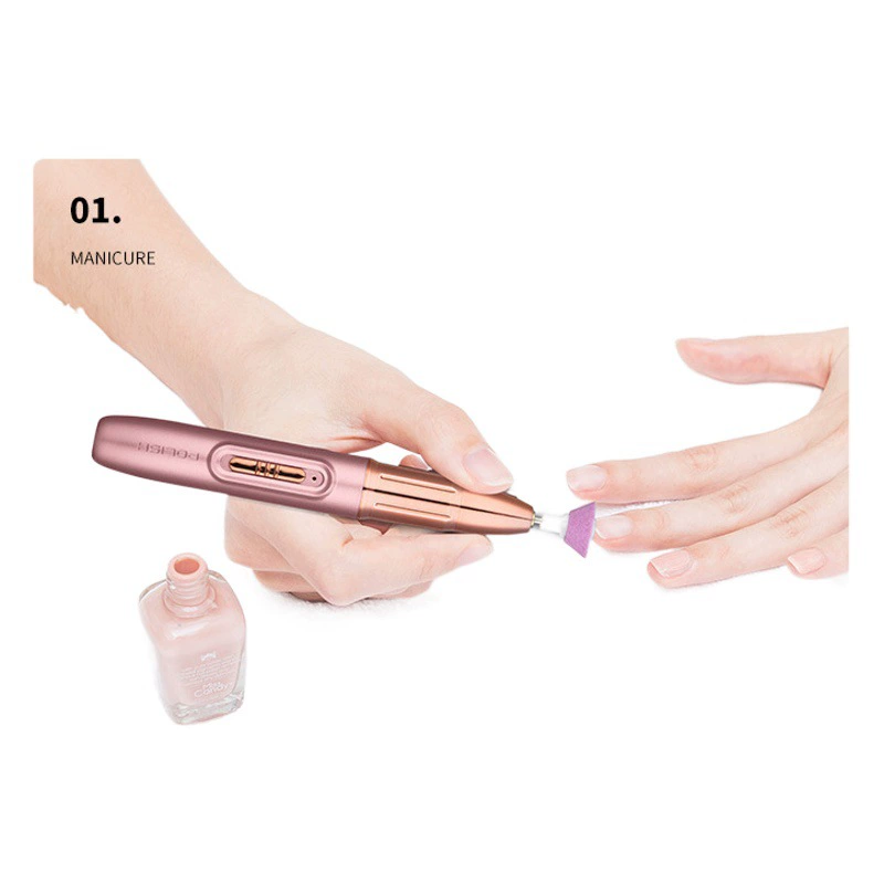 Трансграничная новая мини-электрическая машина для полировки ногтей небольшая машина для удаления ногтей Портативный Костюм для полировки ногтей