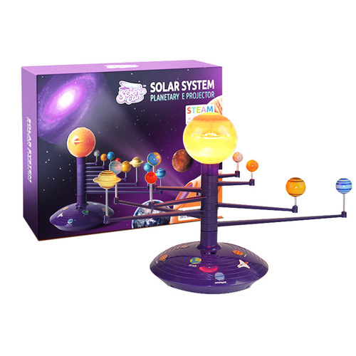 Science canned children's exploration of space celestial bodies and planet projectors children's early education educational STEAM planet toys