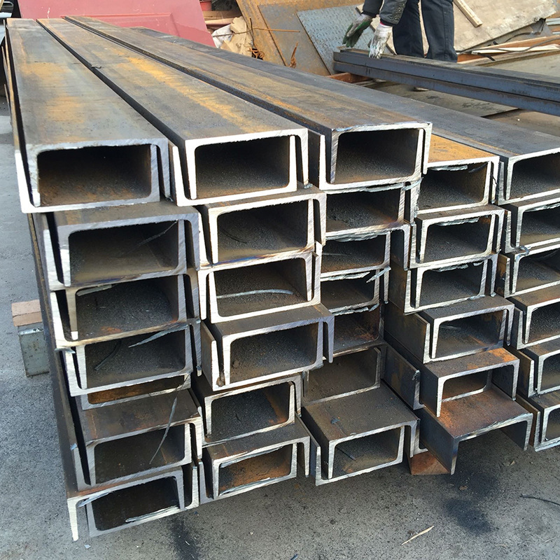 镀锌槽钢热轧黑铁U型钢材幕墙货架用Q235BC字钢东莞建材建筑型材