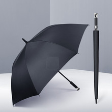 晴雨两用商务高尔夫伞全自动双人直杆长柄雨伞印刷logo礼品广告伞