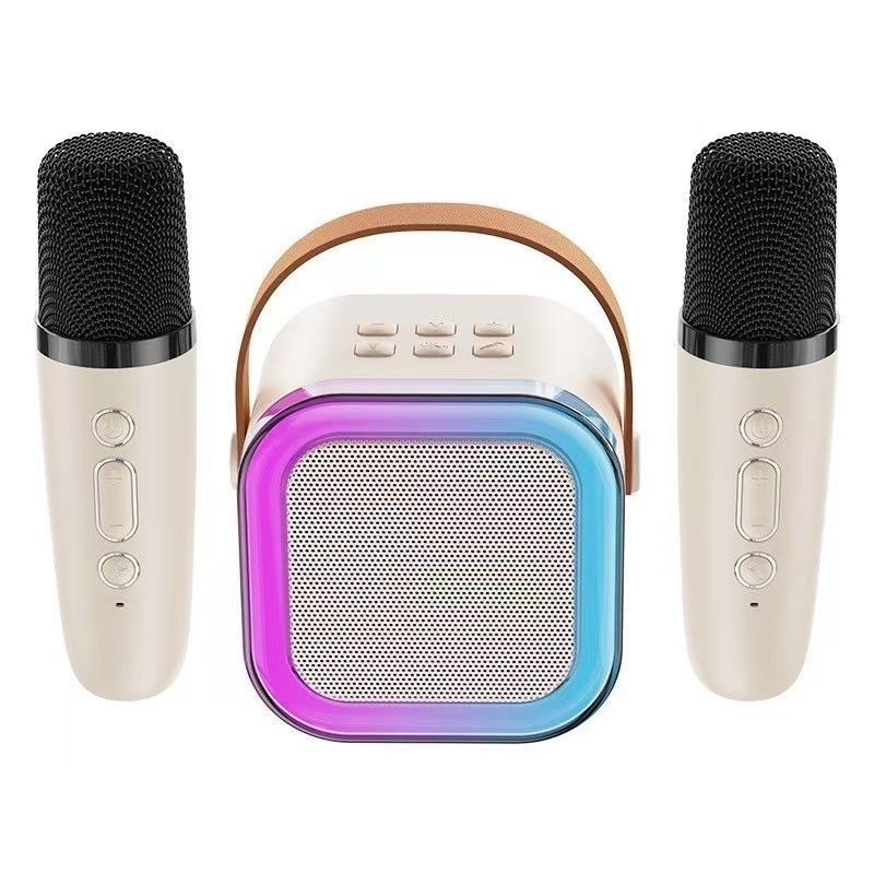 クロスボーダー無線k 12 bluetoothスピーカーダブルマイクk歌スピーカー家庭用ミニ音響子供広場ダンス|undefined